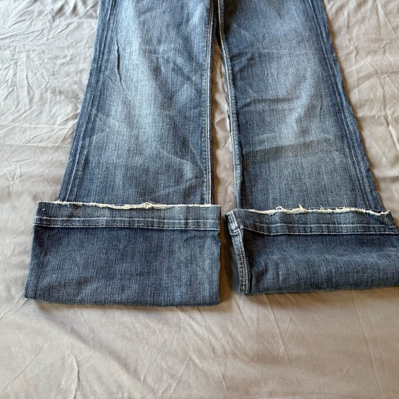 Y2k 7 For All Mankind Bootcut Jeans Vintage Early‑2000s • Mid‑Rise - Picture 3 of 14